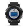 Спортивные часы Garmin Fenix 5X Plus Sapphire черные с черным ремешком Россия