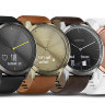 Спортивные часы Garmin Vivomove HR серебряные с темно-коричневым кожаным ремешком