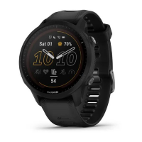 Спортивные часы Garmin Forerunner 955 с черным ремешком