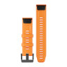 Ремешок сменный QuickFit 22 мм (силикон) оранжевый