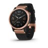 Спортивные часы Garmin Fenix 6s Sapphire розовое золото с черным нейлоновым ремешком