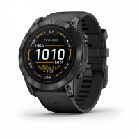 Спортивные часы Garmin Epix Pro (Gen 2) Standard Edition 51мм, черный силиконовый ремешок