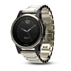 Спортивные часы Garmin Fenix 5s Sapphire Shampagne & Metal