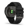 Спортивные часы Garmin Fenix 6X Pro Solar титановые серые DLC с черным ремешком