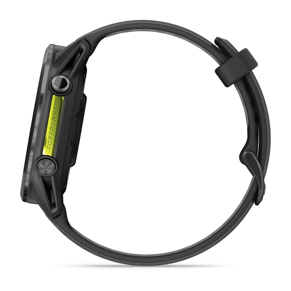 Спортивные часы Garmin Forerunner 970 черные, DLC титановый безель