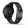 Спортивные часы Garmin Fenix 7 Sapphire Solar титановый угольно-серый DLC с угольно-серым титановым DLC браслетом