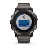 Спортивные часы Garmin Fenix 5X Plus Sapphire титановые серые DLC с титановым DLC ремешком Россия