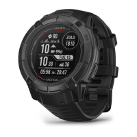Спортивные часы Garmin Instinct 2X Solar Tactical Edition, черный