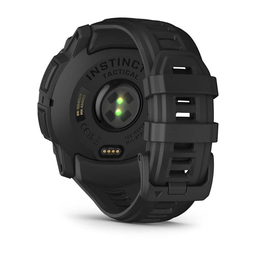 Спортивные часы Garmin Instinct 3 - 50mm AMOLED Tactical Edition черные