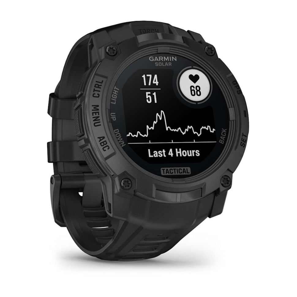 Спортивные часы Garmin Instinct 3 - 50mm Solar Tactical Edition черные