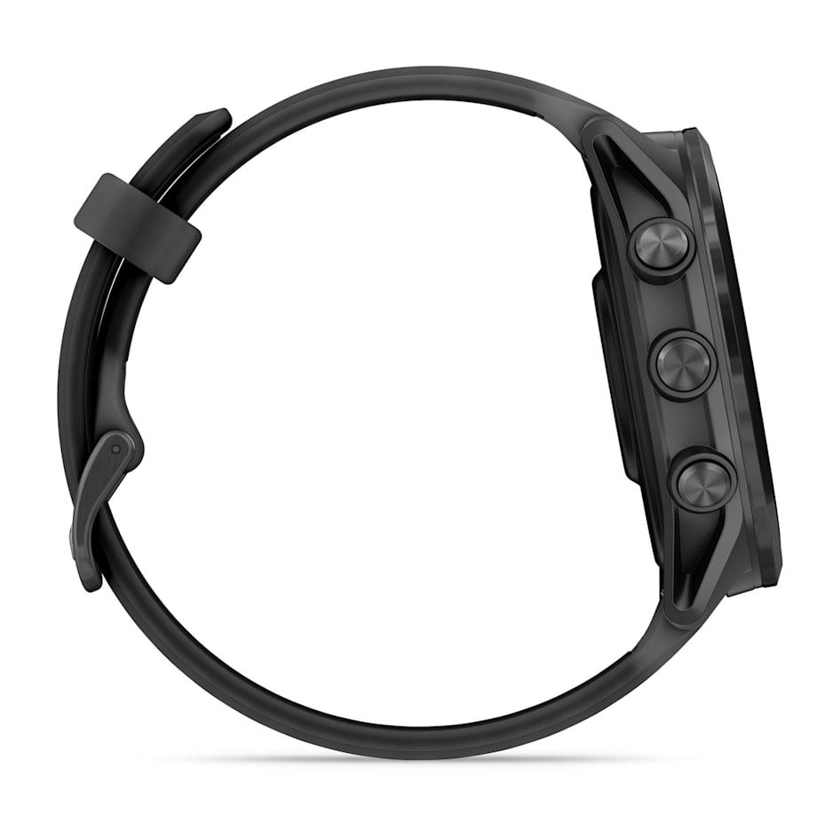 Спортивные часы Garmin Forerunner 570 - 47мм, темно-серые, черный ремешок