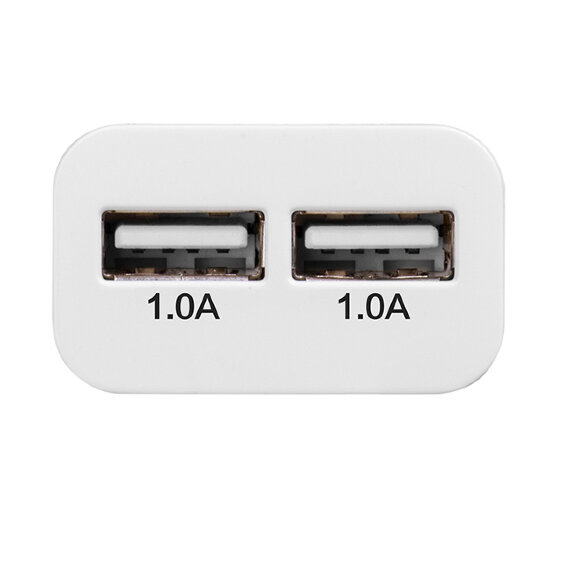 СЗУ Сетевое зарядное устройство HOCO Double USB (UH202 | DC5.0/2.1A, 2USB)