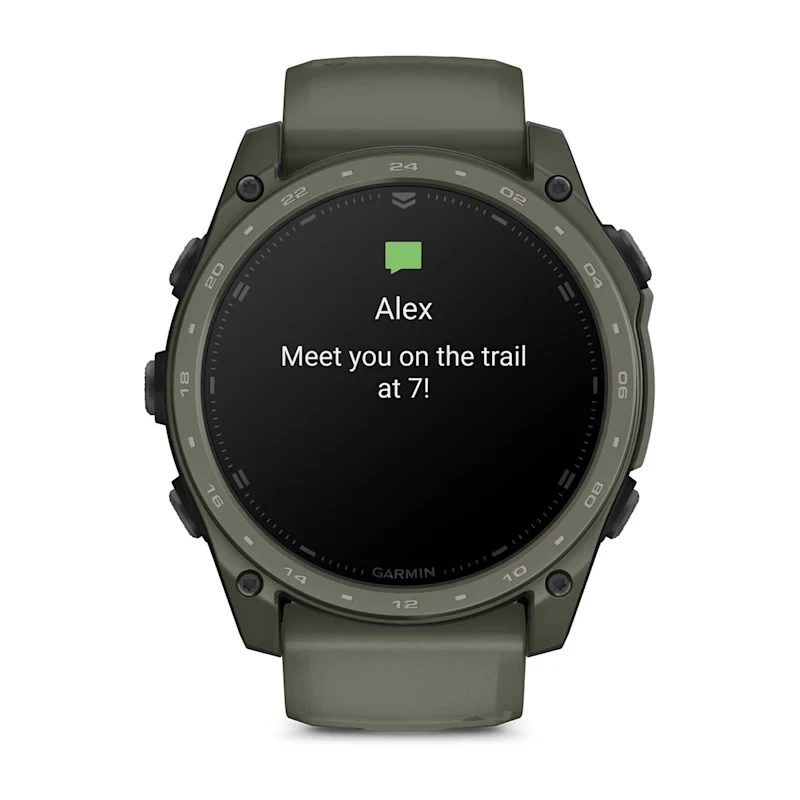 Спортивные часы Garmin Tactix 8 – 51 mm, AMOLED, Cerakote Coating Includes Applied Ballistics Ultralight Solver and Olive Drab Cerakote Coating