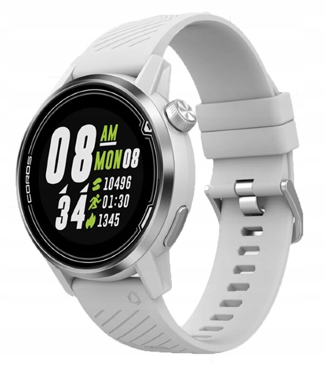 Умные Спортивные часы COROS Apex Premium Multisport 42 мм с GPS белого цвета