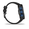 Спортивные часы Garmin Descent Mk2i Комплект, титановые с DLC-покрытием и черным титановым ремешком + датчик Descent T1