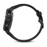 Спортивные часы Garmin Fenix 5 серые с черным ремешком + Pulse