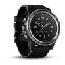 Спортивные часы Garmin Descent Mk1 Sapphire серебристые с черным ремешком