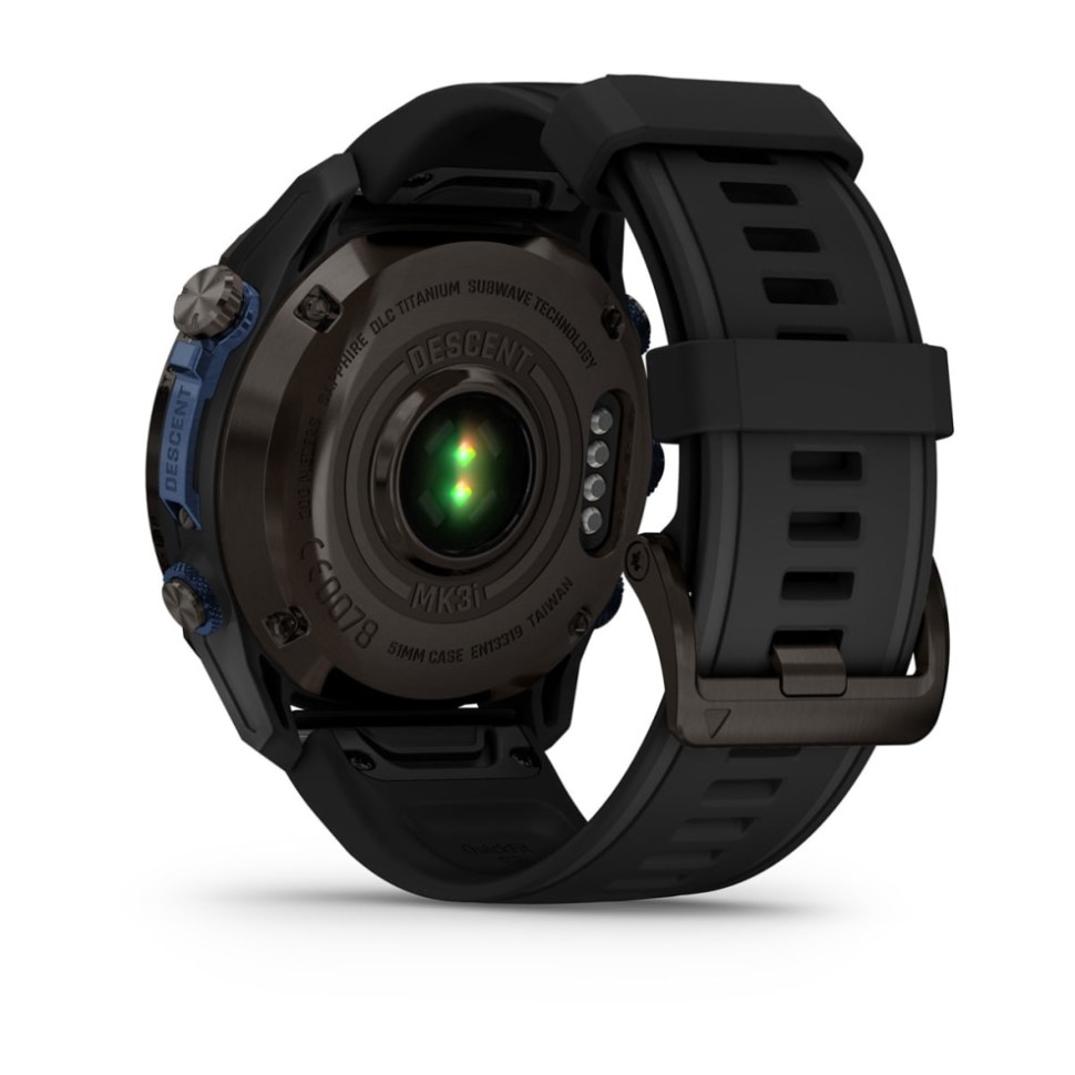 Descent Mk3i – 51 мм, титановый угольно-серый, DLC, титановый браслет, комплект Descent T2 Transceiver