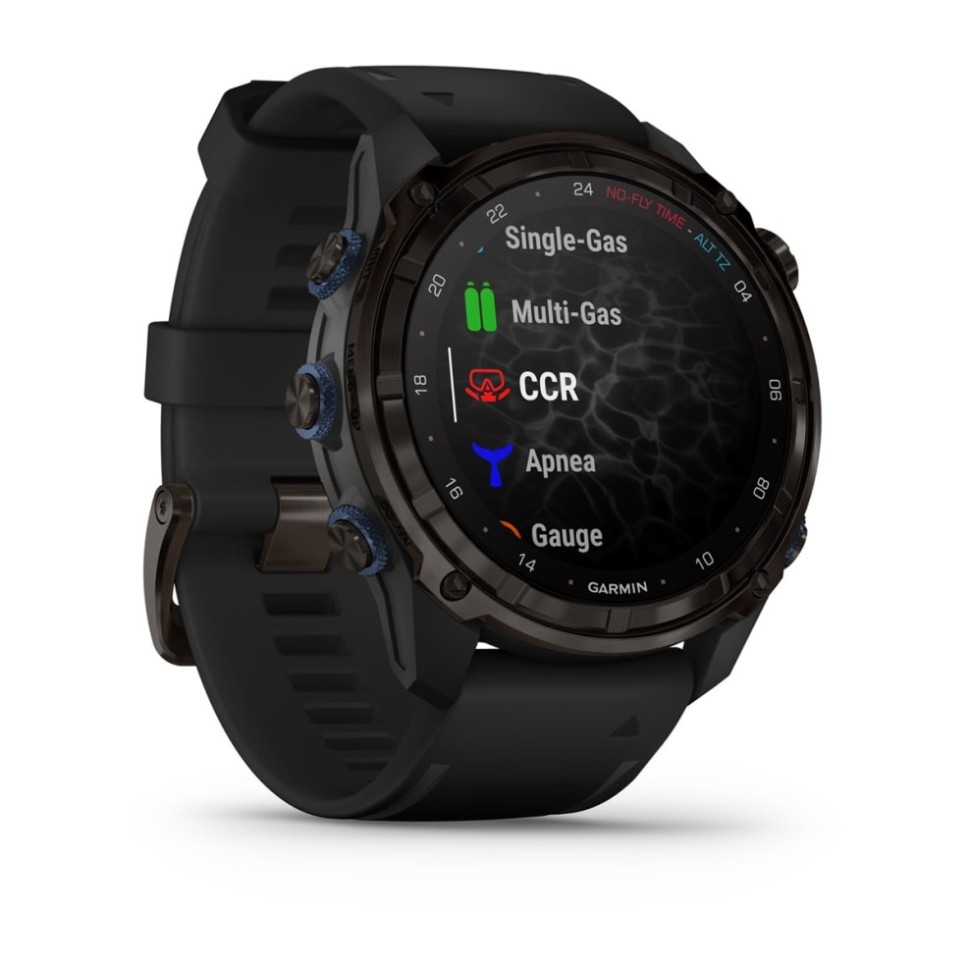Descent Mk3i – 51 мм, титановый угольно-серый, DLC, титановый браслет, комплект Descent T2 Transceiver