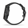 Спортивные часы Garmin Fenix 7 PRO Sapphire Solar титановый DLC черный с черным ремешком